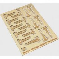 Fotograbado Bisagras A 1/35 