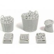 Resina Frutas y Vegetales Escala: 1/35 