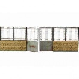 Fotograbado Set B de Valla con Puerta 1/35