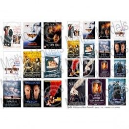 Pósters de Películas D 1990s. Escala: 1/35