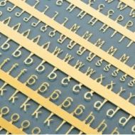 Fotogrado Letras 1,5 - 2,0mm