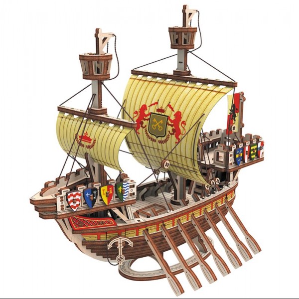 BARCO LEÓN "FLYING ON THE WAVES" 177 PIEZAS