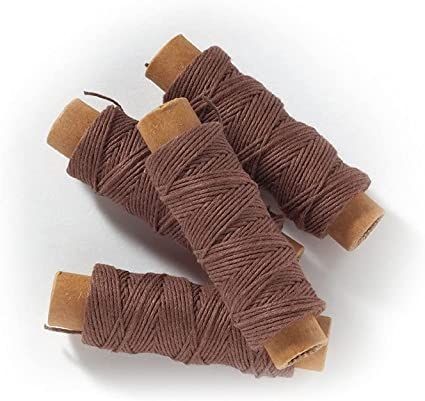 Hilo marrón de Occre de 0.8 mm 25m