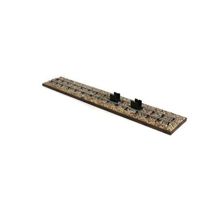 Peana para locomotoras y vagones