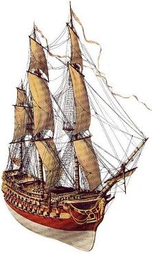 Plano Proctecteur Navio Francés