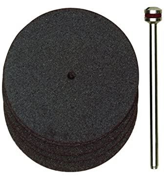 Discos separadores de corindón aglomerado 38 mm 5 und.