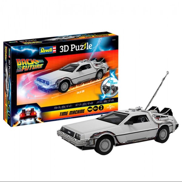 3D PUZZLE TIME MACHINE: BACK TO THE FUTURE