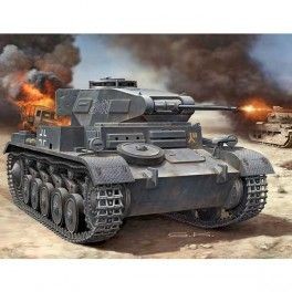 Tanque PzKpfw II Ausf. F escala 1:76