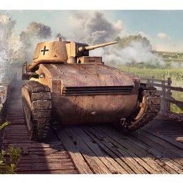 Tanque Leichttraktor Rheinmetall 30 escala 1:35