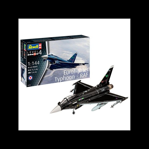 REVELL MAQUETA AVIÓN EUROFIGHTER TYPHOON - RAF 1:144