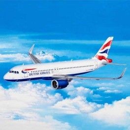 Avión Airbus A320neo "British Airways" escala 1:144