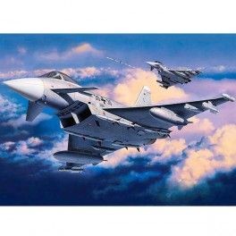 Avión Eurofighter Typhoon (single seater). Escala 1:144