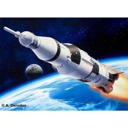 Nave Apollo Saturn V escala 1:144