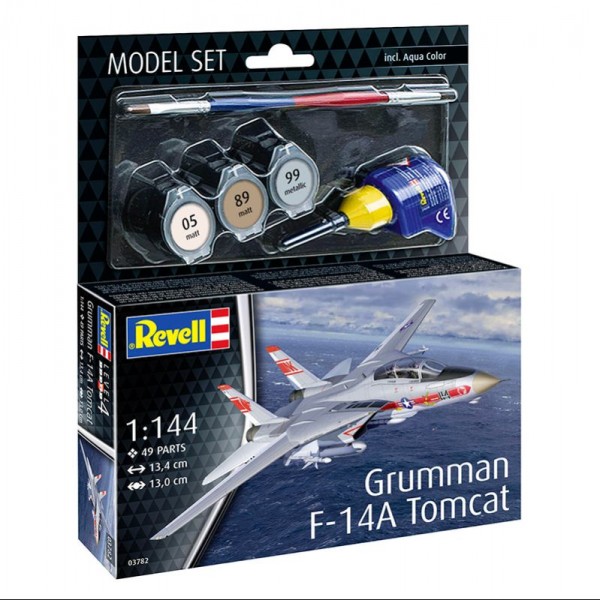 MODEL SET AVIÓN GRUMMAN F-14A TOMCAT 1:144