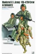 Tripulación e infantería CH-47 ejercito americano