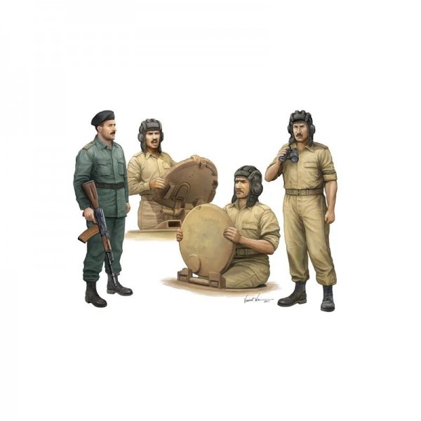 Tripulación de tanque iraquí