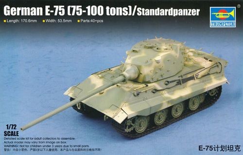 Tanque alemán Standarpanzer E75