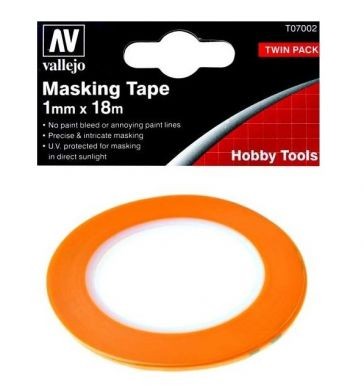 Cinta enmascarar Vallejo 1mm 18m