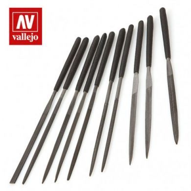 Set 10 limas de aguja