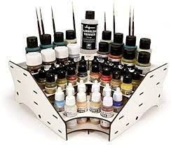 Organizador de pinturas modulo esquina