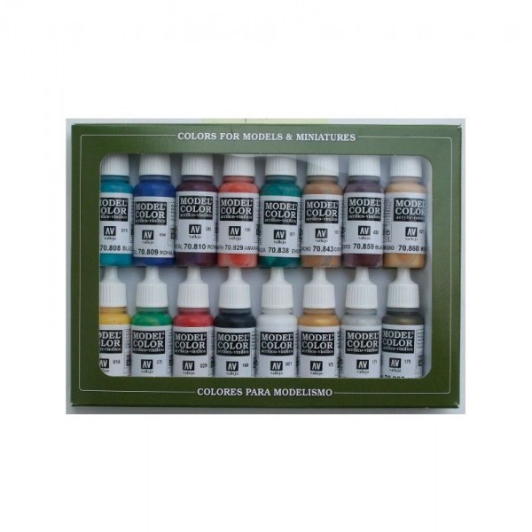  SET 16 MODEL COLOR EDAD MEDIA 17 ML