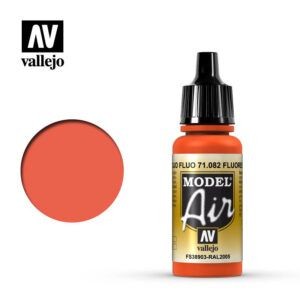 Model Air rojo fluorescente