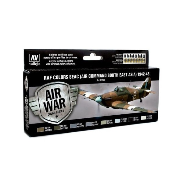 SET 8 MODEL AIR SEAC AIR COMMAND S-E ASIA 42-45 18 ML