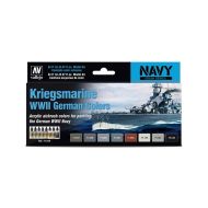 SET 8 MODEL AIR ALEMANES KRIEGSMARINE WWII 18 ML