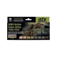 SET 8 MODEL AIR BRITISH AFRICA 39-43 18 ML