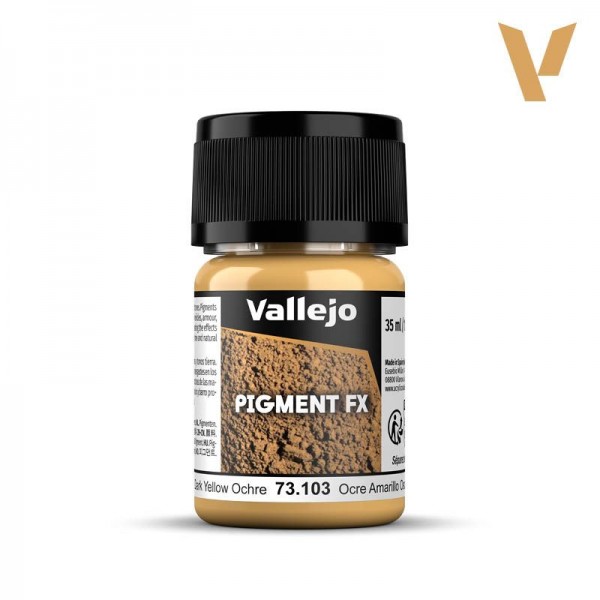 Pigmento Ocre amarillo oscuro