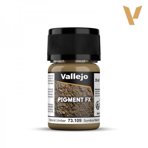 Pigmento sombra natural