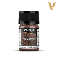 Pigmento sombra calcinada