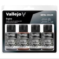SET 4 METAL COLOR MOTORES DE AVIACIÓN 32 ML