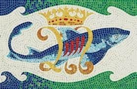 Dibujo delfín Gaudi