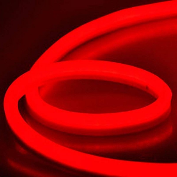 Luz neón rojo