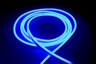 Luz neón azul