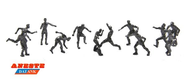 Equipo de fútbol para pintar 1/87