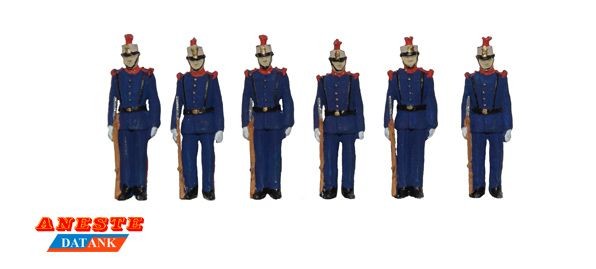 Guardia real en formación 1/87