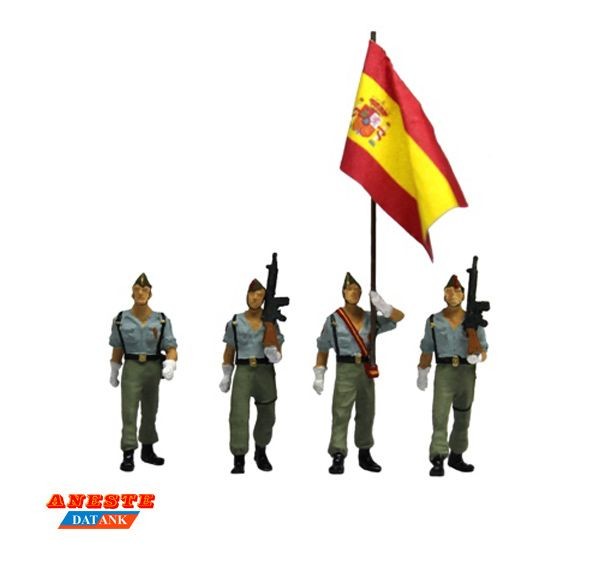 Bandera desfilado 1/87