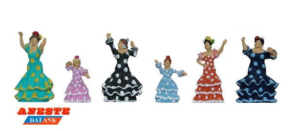 Cuadro flamenco 1/87