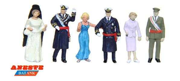 Boda Real. Invitados Reales 1/87