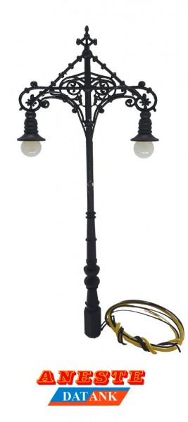 Farola doble avenida 1/87