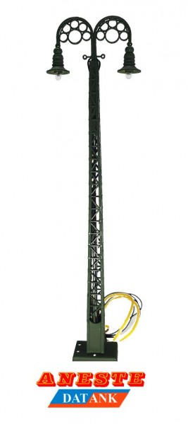 Farola doble arco 1/87