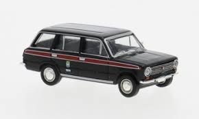 Seat 124 break taxi de Madrid 1/87