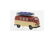 Volkswagen T1 roja con barca