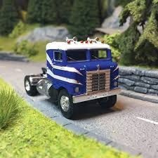 KENWORTH BULLNOUSE AZUL 1/87