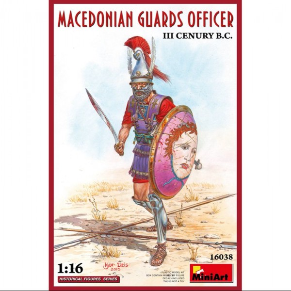 FIGURA MACEDONIAN GUARDS OFFICER. III CENTURY B.C. 1/16