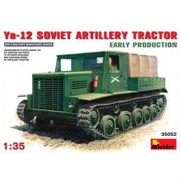 Tractor Soviet Artillery Tractor Ya-12.Early Prod. escala 1/35
