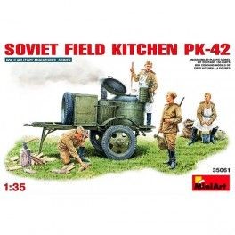 Accesorio Soviet Field  Kitchen KP-42, escala 1/35