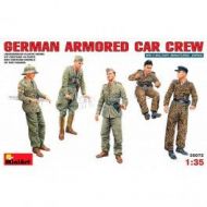 Figuras German Armoured Car Crew, escala 1/35